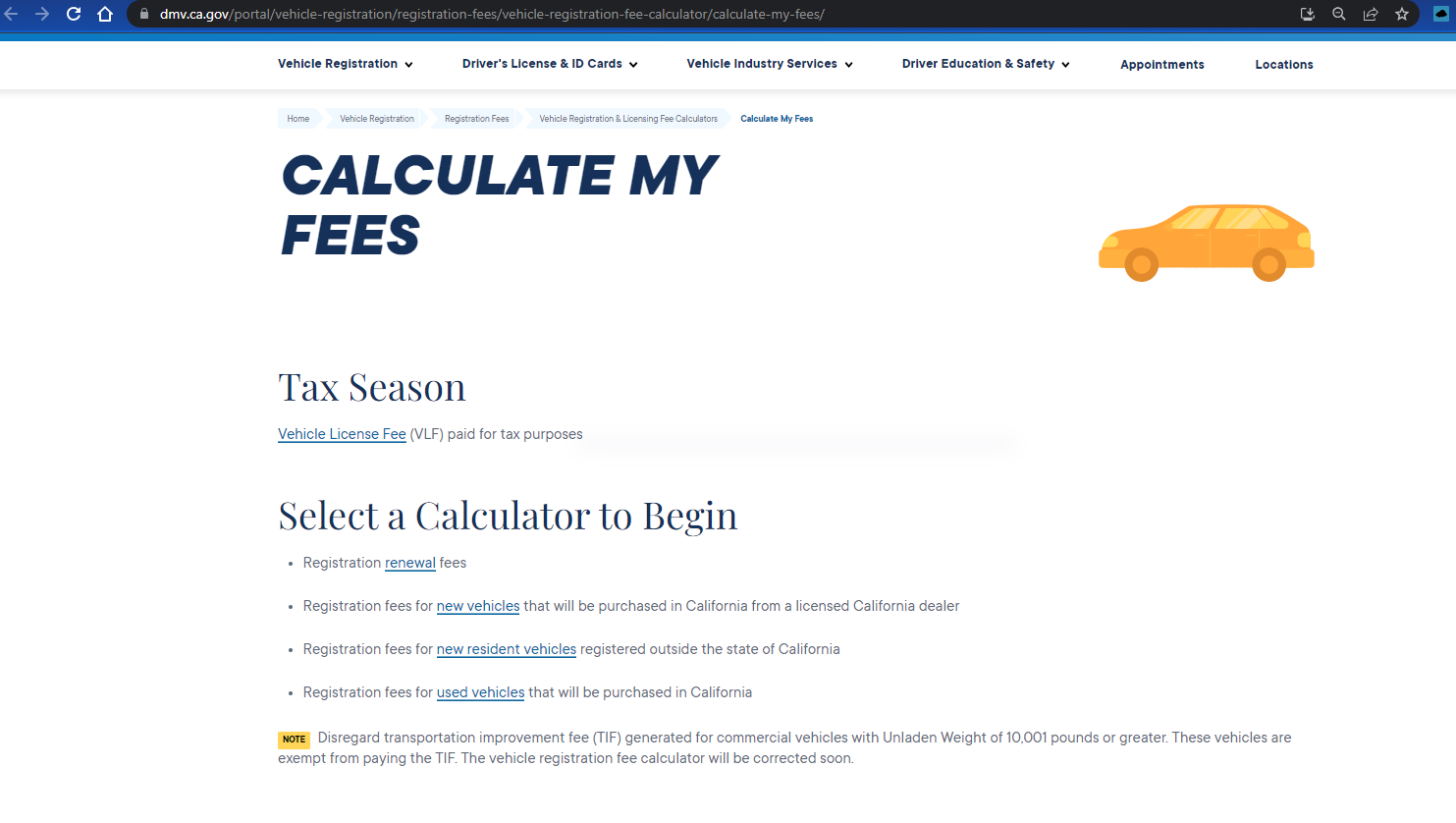 VS How is the California Licensing Fee calculated in Desking?